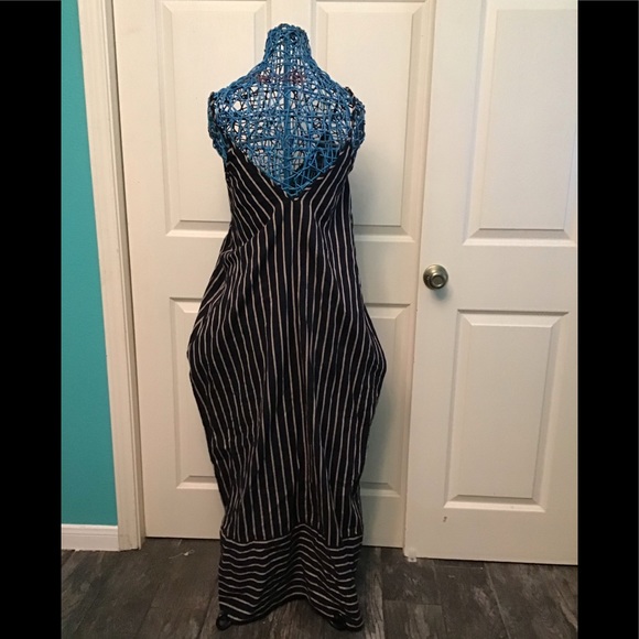 STRIPE MAXI DRESS - Picture 3 of 4